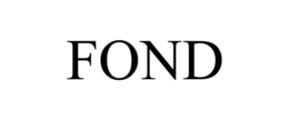 FOND trademark