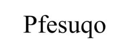 PFESUQO trademark