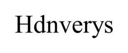 HDNVERYS trademark