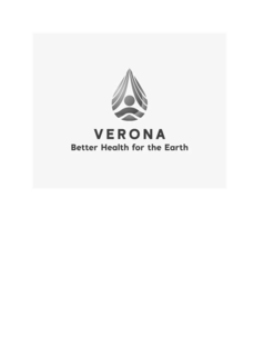 VERONA BETTER HEALTH FOR THE EARTH trademark