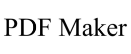 PDF MAKER trademark