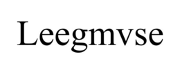 LEEGMVSE trademark