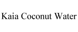 KAIA COCONUT WATER trademark