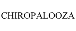 CHIROPALOOZA trademark