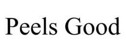PEELS GOOD trademark