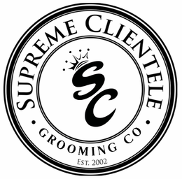 SUPREME CLIENTELE GROOMING CO EST. 2002 SC trademark