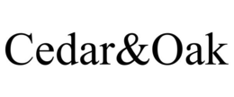 CEDAR&OAK trademark