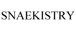 SNAEKISTRY trademark