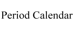 PERIOD CALENDAR trademark