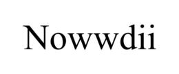 NOWWDII trademark