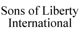 SONS OF LIBERTY INTERNATIONAL trademark