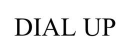 DIAL UP trademark