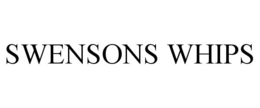 SWENSONS WHIPS trademark