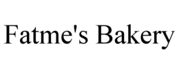 FATME'S BAKERY trademark
