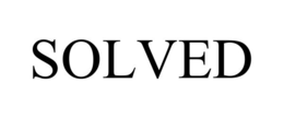 SOLVED trademark