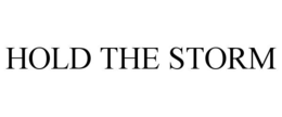 HOLD THE STORM trademark