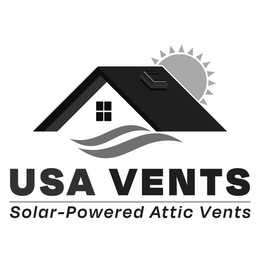 USA VENTS SOLAR-POWERED ATTIC VENTS trademark