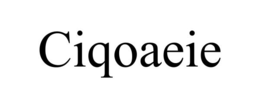CIQOAEIE trademark