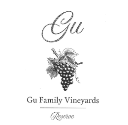 GU GU FAMILY VINEYARDS RESERVE trademark