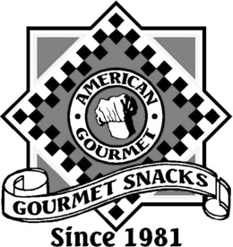 AMERICAN GOURMET GOURMET SNACKS SINCE 1981 trademark