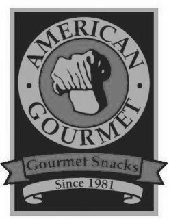 AMERICAN GOURMET GOURMET SNACKS SINCE 1981 trademark