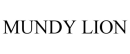 MUNDY LION trademark