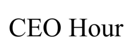 CEO HOUR trademark