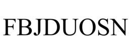 FBJDUOSN trademark
