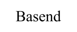 BASEND trademark
