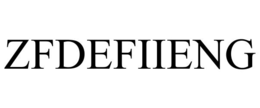 ZFDEFIIENG trademark