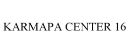 KARMAPA CENTER 16 trademark