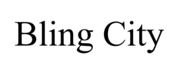 BLING CITY trademark