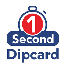 1 SECOND DIPCARD trademark
