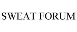 SWEAT FORUM trademark