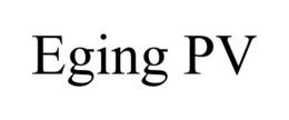 EGING PV trademark