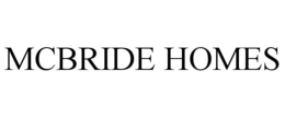 MCBRIDE HOMES trademark