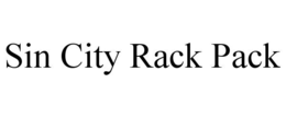 SIN CITY RACK PACK trademark