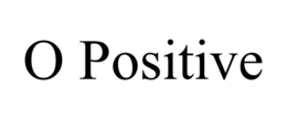 O POSITIVE trademark