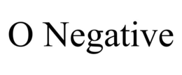 O NEGATIVE trademark
