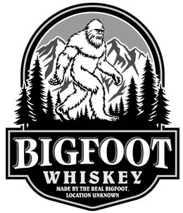 BIGFOOT WHISKEY MADE BY THE REAL BIGFOOT, LOCATION UNKNOWN trademark