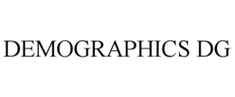 DEMOGRAPHICS DG trademark
