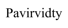 PAVIRVIDTY trademark