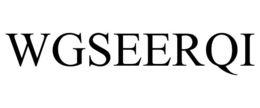 WGSEERQI trademark