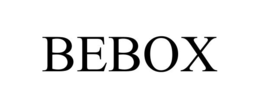 BEBOX trademark