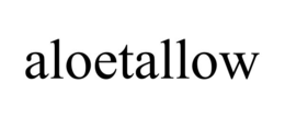 ALOETALLOW trademark