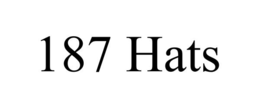 187 HATS trademark