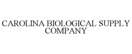 CAROLINA BIOLOGICAL SUPPLY COMPANY trademark