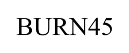 BURN45 trademark