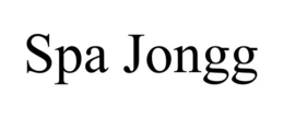 SPA JONGG trademark
