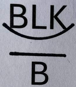 BLK  B trademark